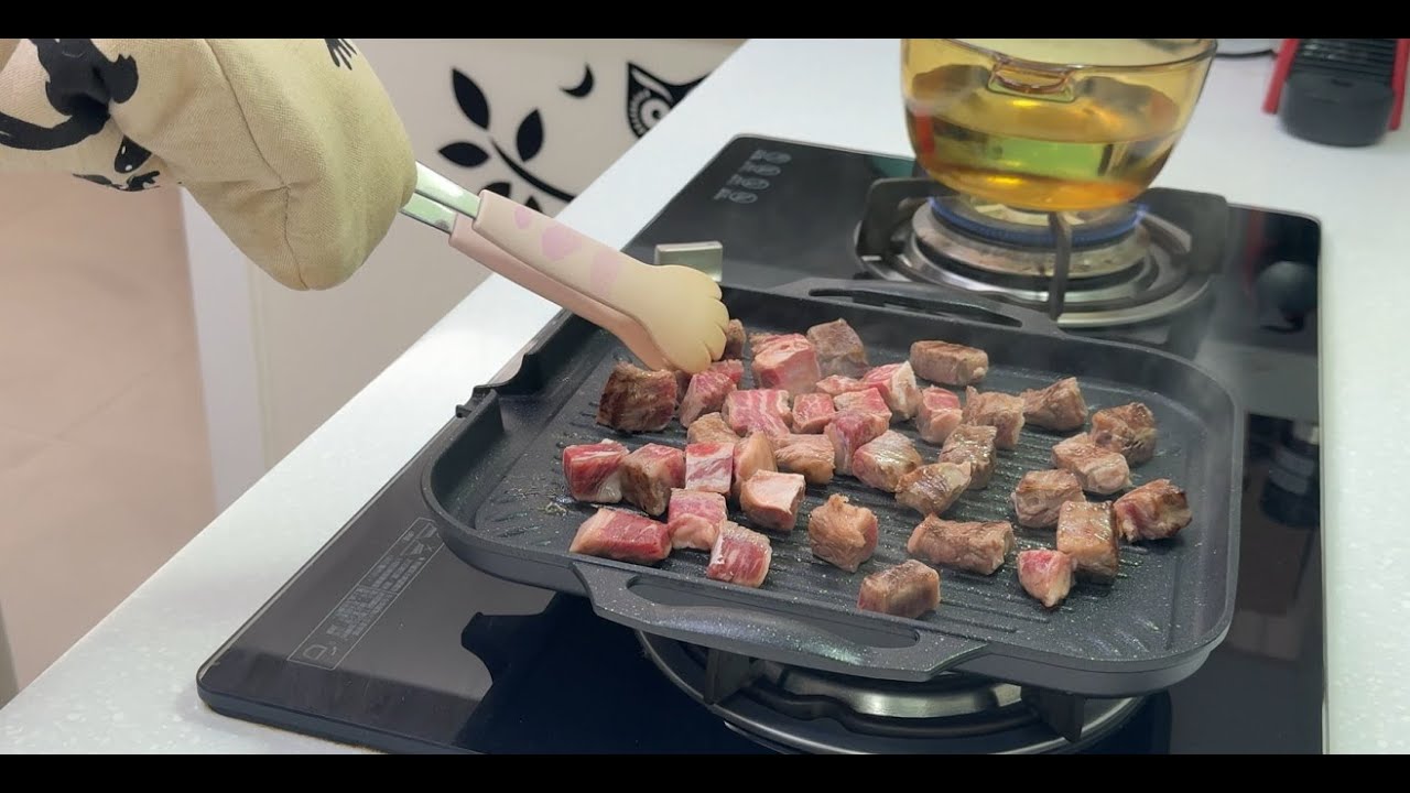 【主婦日常】公公要來住的前一天 /三餐都在清冰箱 /忙碌的洗衣機 /香蕉煎蛋、鐵板牛排、類烤蝦 /清潔百葉窗 /家務的臨時抱佛腳