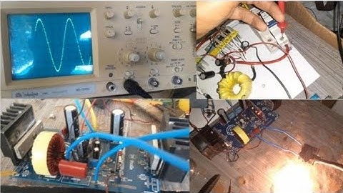 homemade 60Hz sine wave inverter