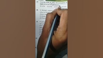 Neet 2024 ❤️ | principles of inheritance and variation Questions practice 📚 | #neet #viral #shorts