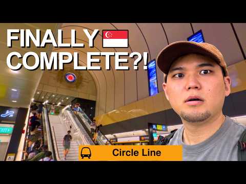 I Tried ALL the New Circle Line MRT Stations in Singapore