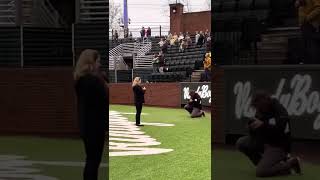 Sarah Hardwig — national anthem at Vanderbilt baseball