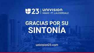 Noticias Univision 23 Miami | 12:30 PM, 17 de Mayo de 2023 | EN VIVO