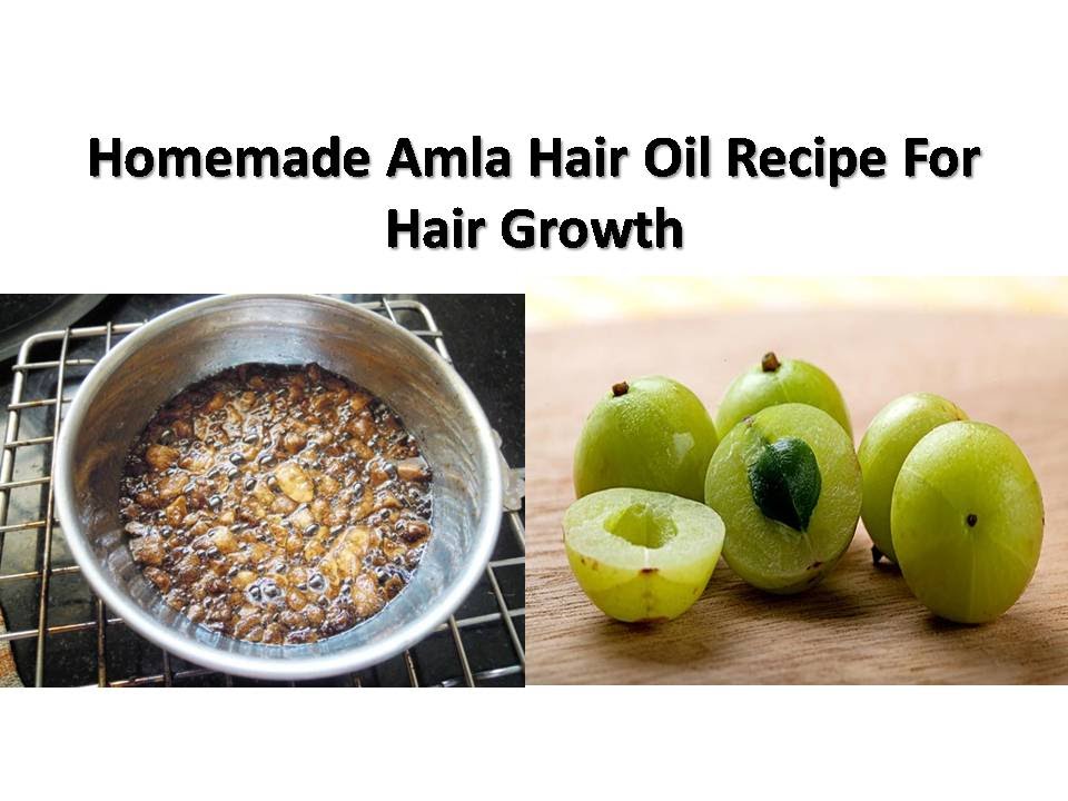 Homemade Hair Oil : Homemade Amla Hair Oil Recipe For Hair Growth - YouTube