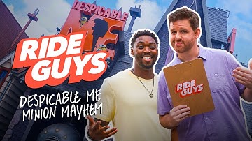 Despicable Me Minion Mayhem | Ride Guys