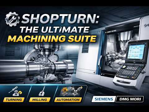 ShopTurn: Ultimate CNC Machining Suite for DMG MORI CTX Alpha 500 | Siemens SINUMERIK 840D