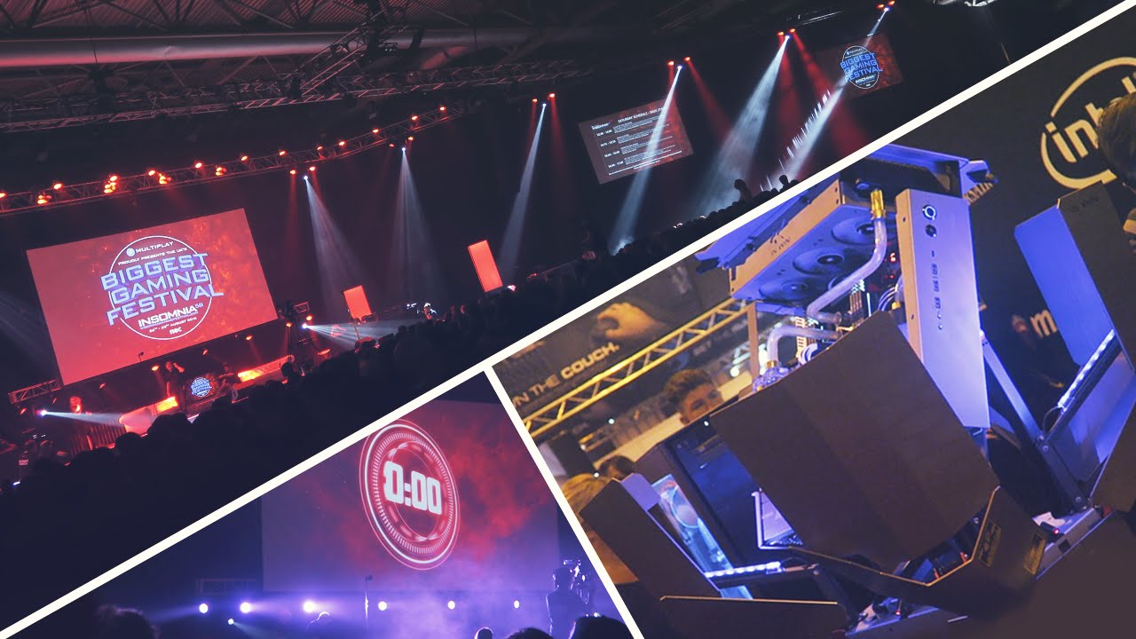 Day In The Life At The UK's BIGGEST GAMING FESTIVAL Insomnia 58!!