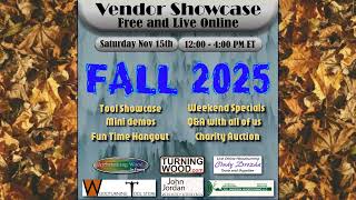 FREE Fall 2025 Vendor Showcase this Saturday #shorts #woodturning #woodturningtools #charity