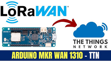 MKR WAN 1310 Sending Sensors Data to The Things Network (TTN) #lora #lorawan