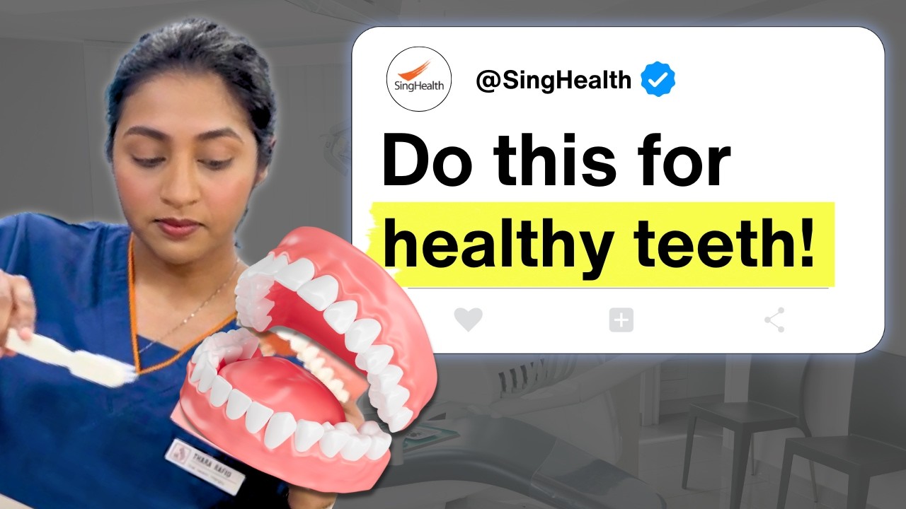 How to Brush Your Teeth Properly | You're Brushing It WRONGLY! - National Dental Centre Singapore