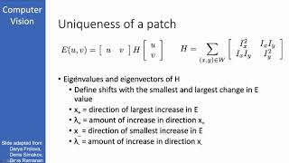 IACV [image analysis and computer vision] 04 Feature Extraction and PCA partIV