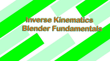 Inverse Kinematics   Blender Fundamentals