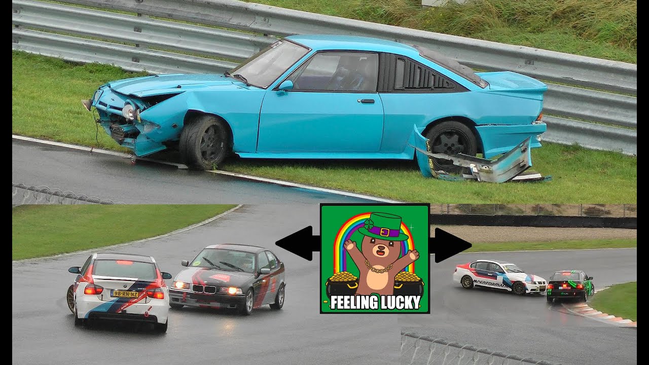 Opel Manta Crash, Extra Lucky BMW, Wet Action 01.11.2025 Vrij Rijden Zandvoort