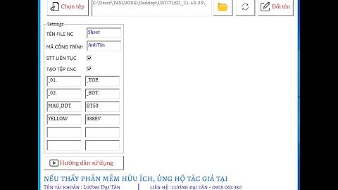 Đổi tên file NC bằng AzRename