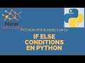 [Python pour débutants] Structures de contrôle(IF, ELIF, ELSE) en python #9