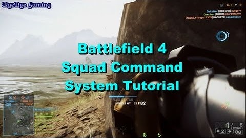 Battlefield 4 - Squad Command System Tutorial (Xbox One Gameplay)