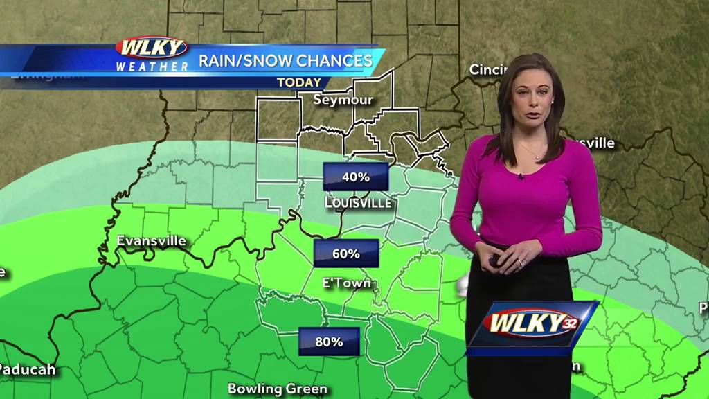 Rain & Snow Possible This Afternoon - YouTube