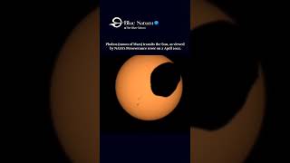 Perseverance rover captures Mars' moon Phobos transiting the Sun.