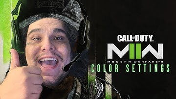 How to CHANGE COLOR SETTINGS in Modern Warfare II