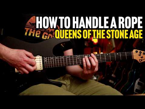 How to Play "How To Handle A Rope" by Queens of the Stone Age | Guitar Lesson