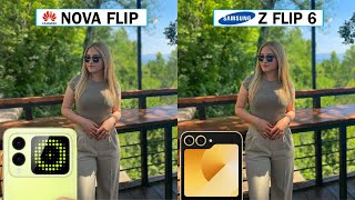 Huawei Nova Flip Vs Samsung Galaxy Z Flip 6 Camera Test Comparison