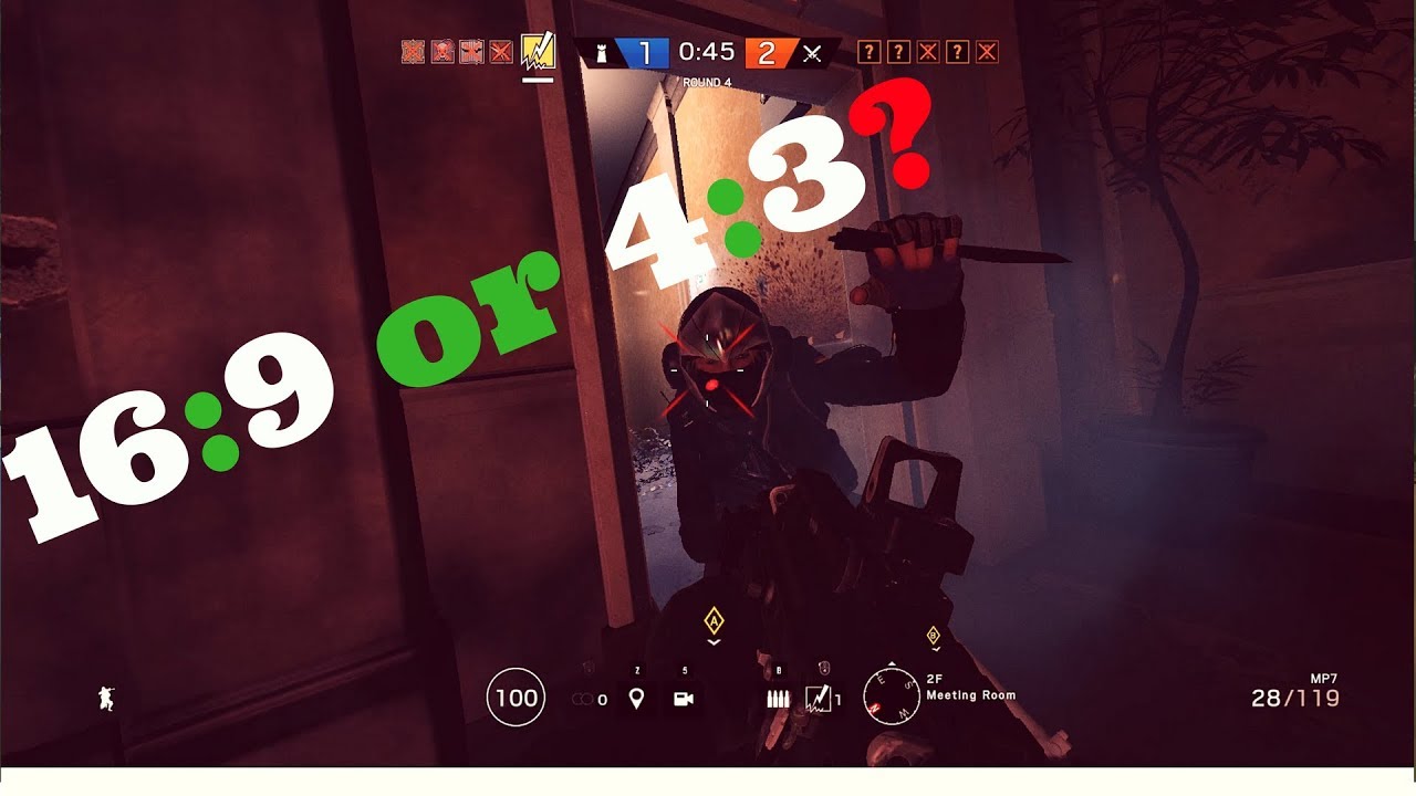 What Is The Best Aspect Ratio For Rainbow Six Siege Which Aspect Ratio is best?-Rainbow Six Siege - YouTube