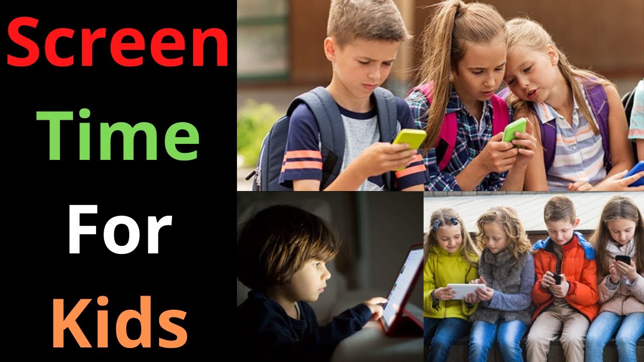 Screen Time For Kids || How Much Is Safe?