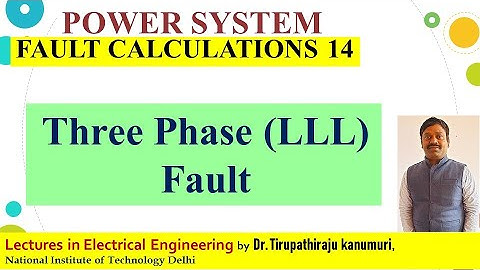 PS95 Three Phase LLL Fault