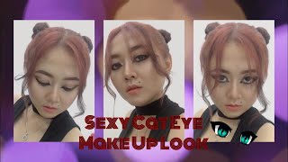 Sexy Cat Eye Makeup Look