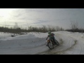 Zhizhin Moto School Эндуро Мотокросс Тренировка в Нижнем Новгороде 12.02.17