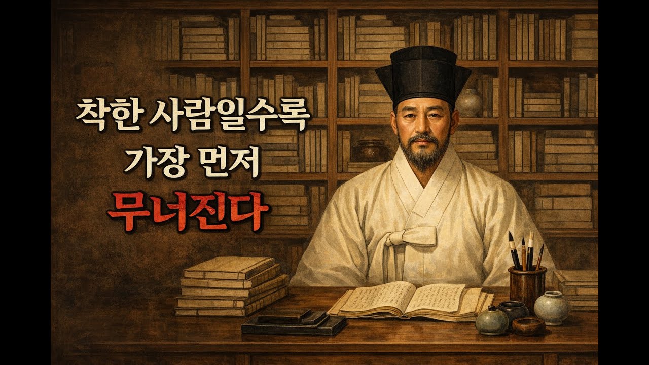 왜 착한 사람일수록 이용당할까? 정약용 목민심서