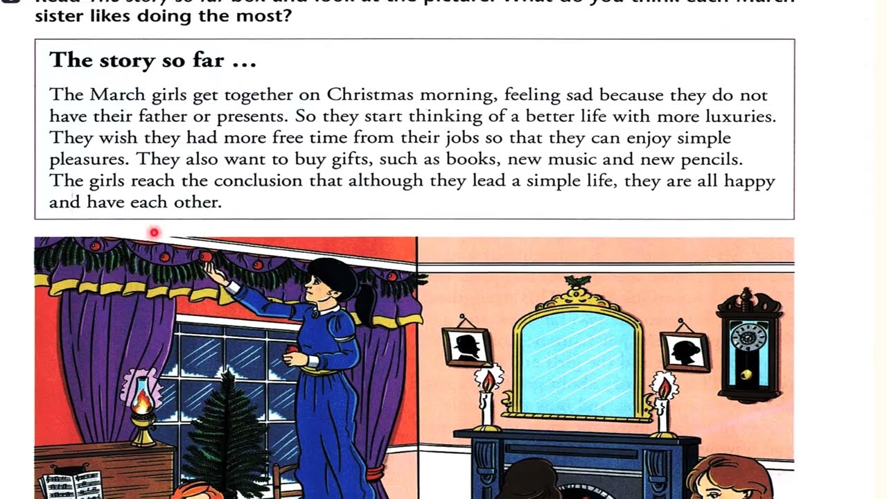 القسم الاول رواية نساء صغيرات ادب خامس اعدادي