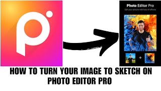 How to turn your image to sketch on photo editor pro screenshot 3