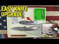 Upgrading My Favorite Knife with Skiff Bearings | Full Build