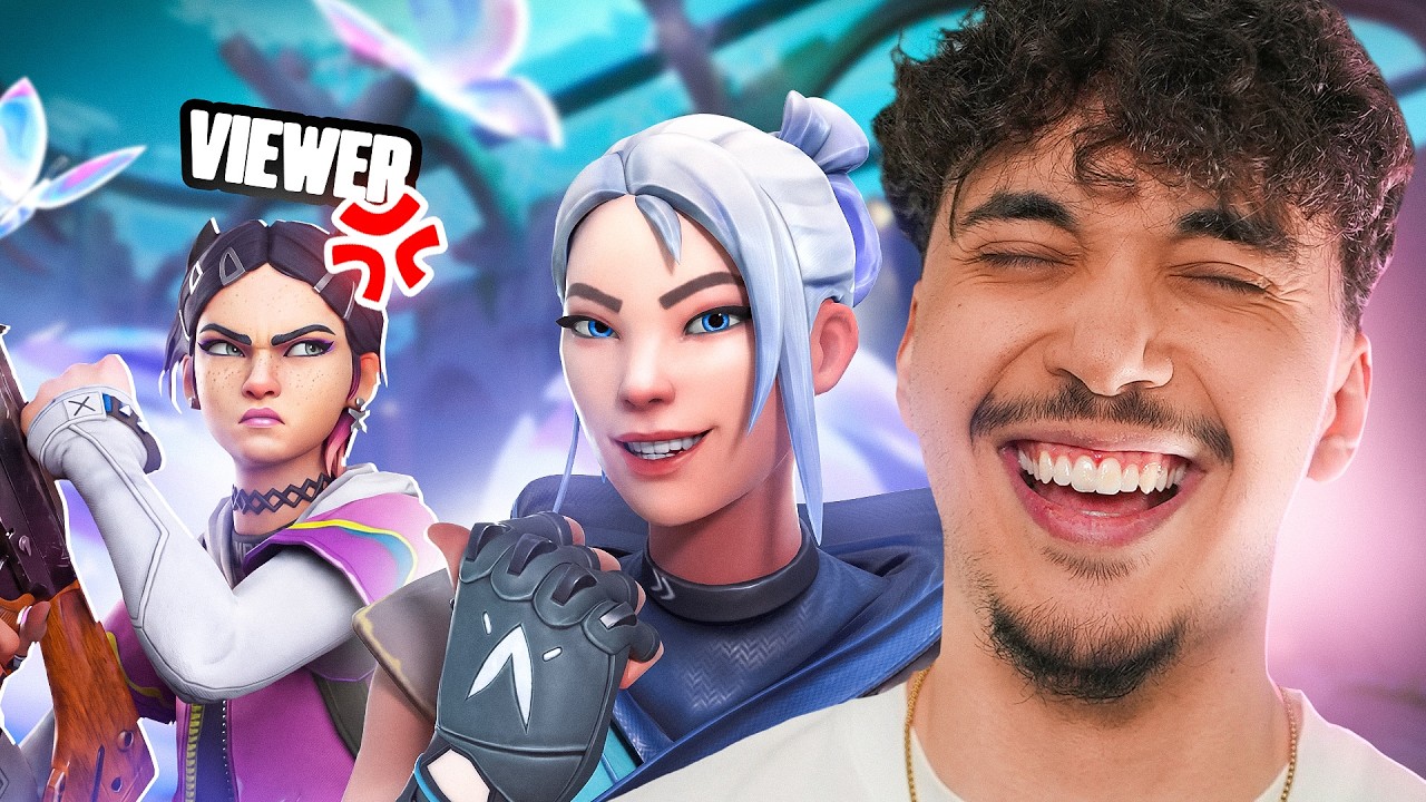 JE TOMBE AVEC UN VIEWER (il m'a chié dessus...)