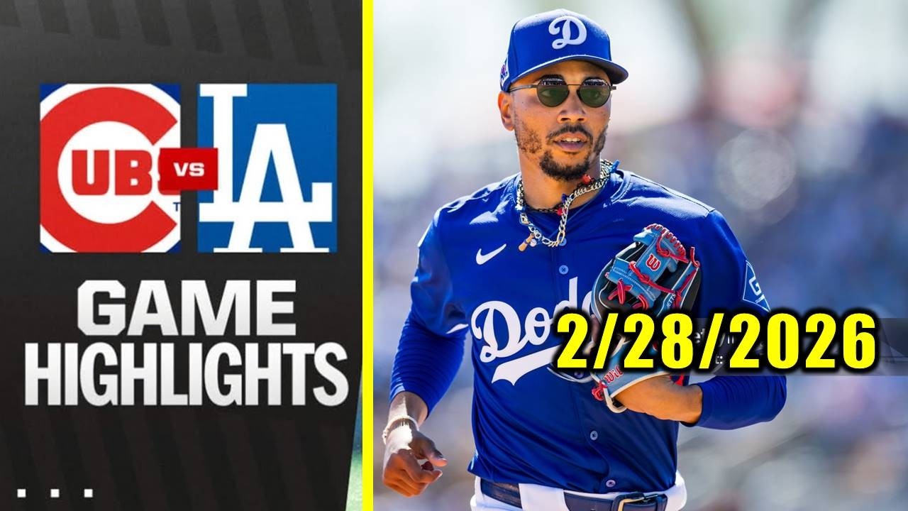 HIGHLIGHTS: DODGERS VS CUBS GAME HIGHLIGHTS 2⧸28⧸26 MLB