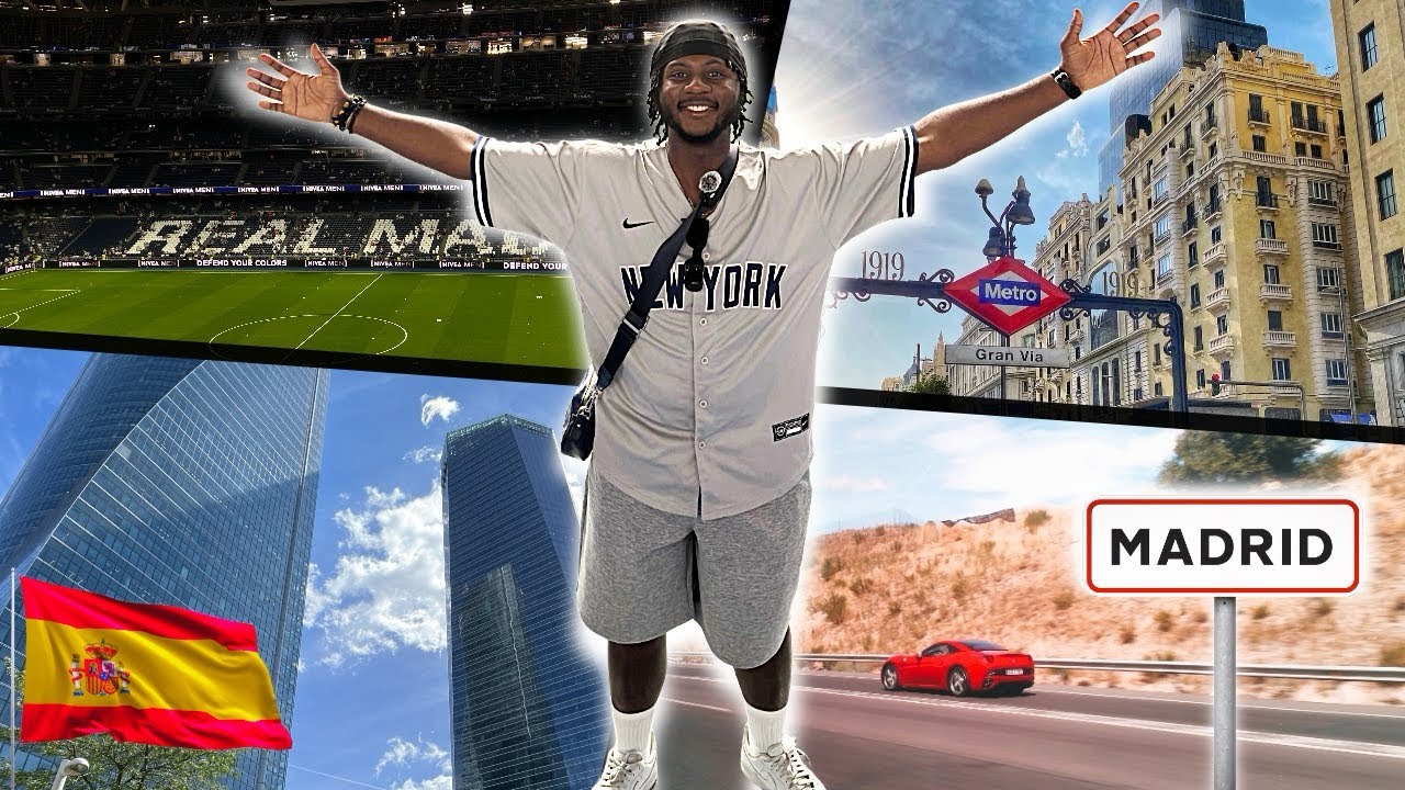 #VLOG À MADRID 🇪🇸 - JE RÉALISE MON RÊVE D’ASSISTER À UN MATCH DU RÉAL MADRID !!!