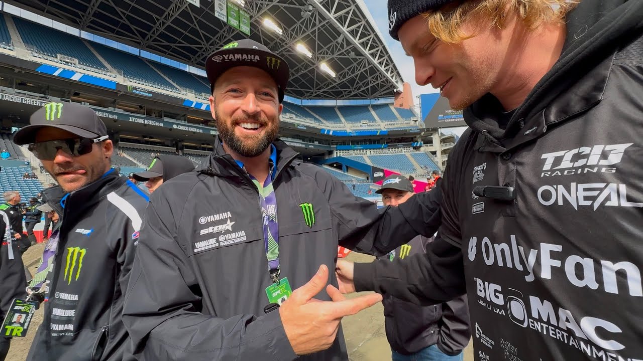 Seattle SX Vlog! Duffe my biggest fan!? After PARTY!? Track was DEADLY!!