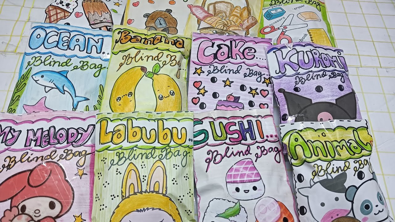 Random Mini Blind Bag Opening ASMR part2!