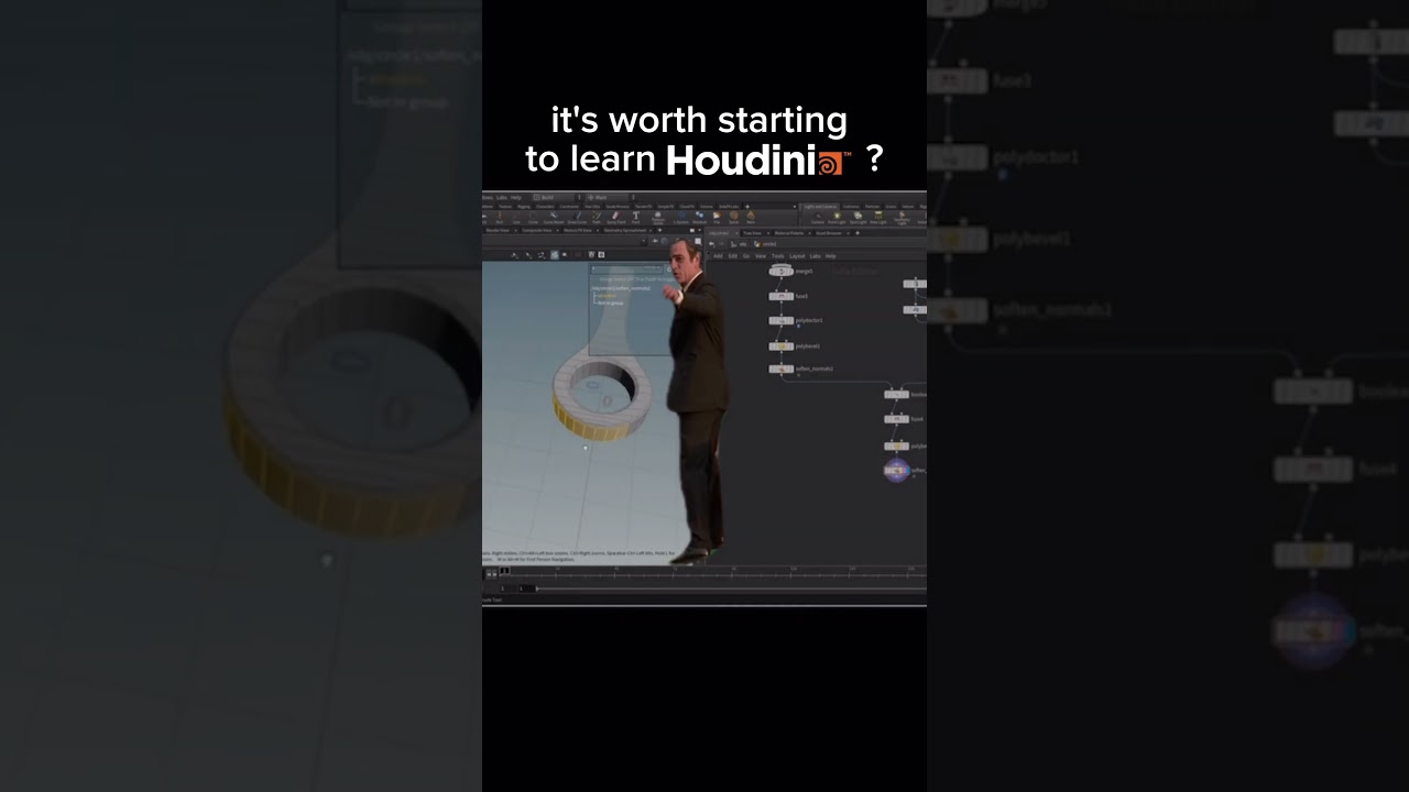 it's worth starting to learn Houdini 