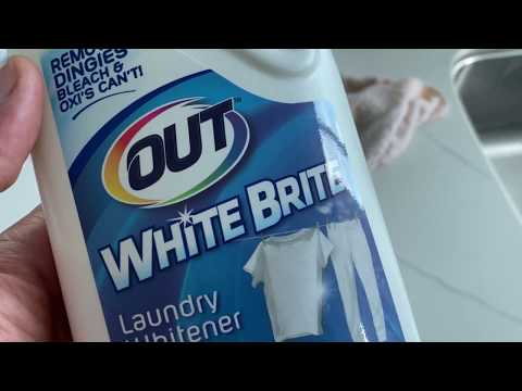 Out White Brite Laundry Whitener Powder, 1 lb 12 oz, 2 Bottles, Wb30n