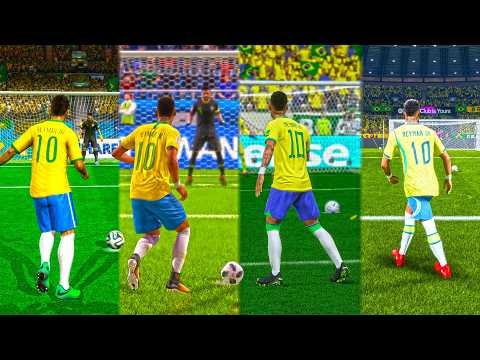 NEYMAR JR Penalty Kick in Every FIFA World Cup Games (2014-2026)