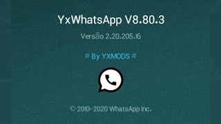 SAIU NOVA ATUALIZAÇÃO YXWHATSAPP VERSÃO  8.80.3 TÁ TOP screenshot 3