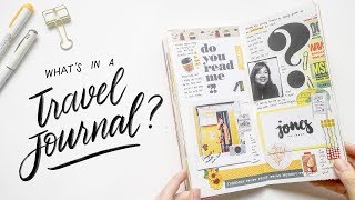 What's in a Travel Journal? ✈️| Abbey Sy