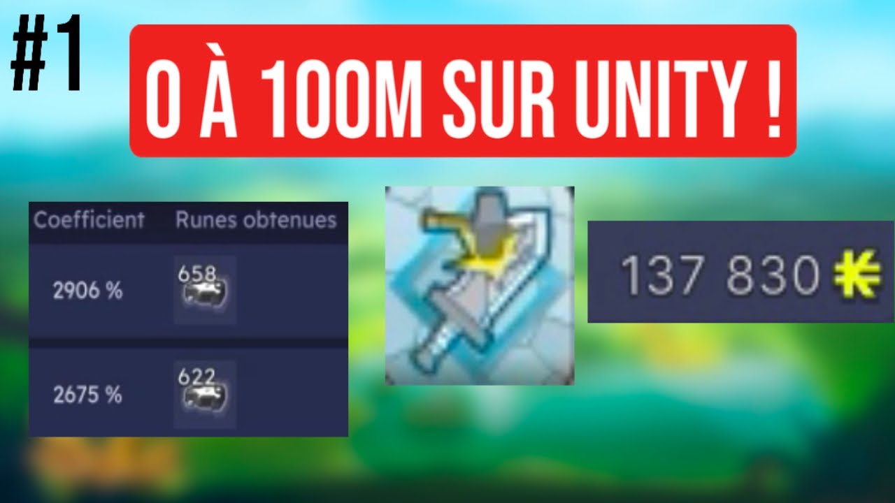 Unity X100m 0 À 100M SUR UNITY #1 - YouTube