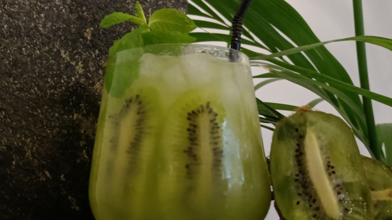 Kiwi mojito ( SIN ALCOHOL)