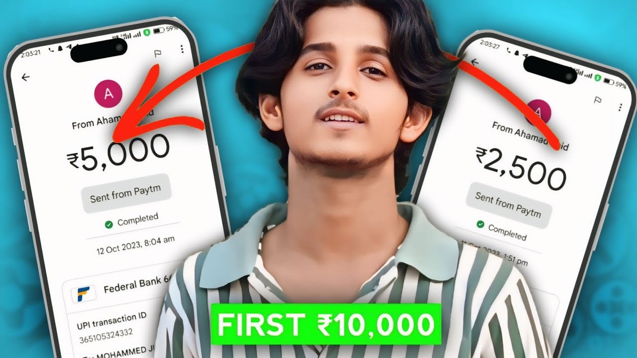 How I Made MY FIRST ₹10000 | How did you earn your first 10000 - YouTube
