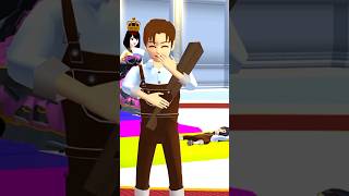 Yuta hurting 😰 Princess Dazy and Prince Charlie 😂#sakuraschoolsimulator #youtubeshorts #shorts #sss