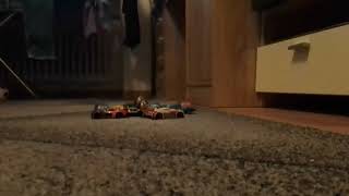 Dinoco 400 Crash 