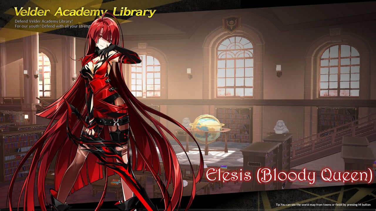 Elsword, Elesis, Level99, 99, MaxLevel, Velder Academy Library, Bloody Quee...