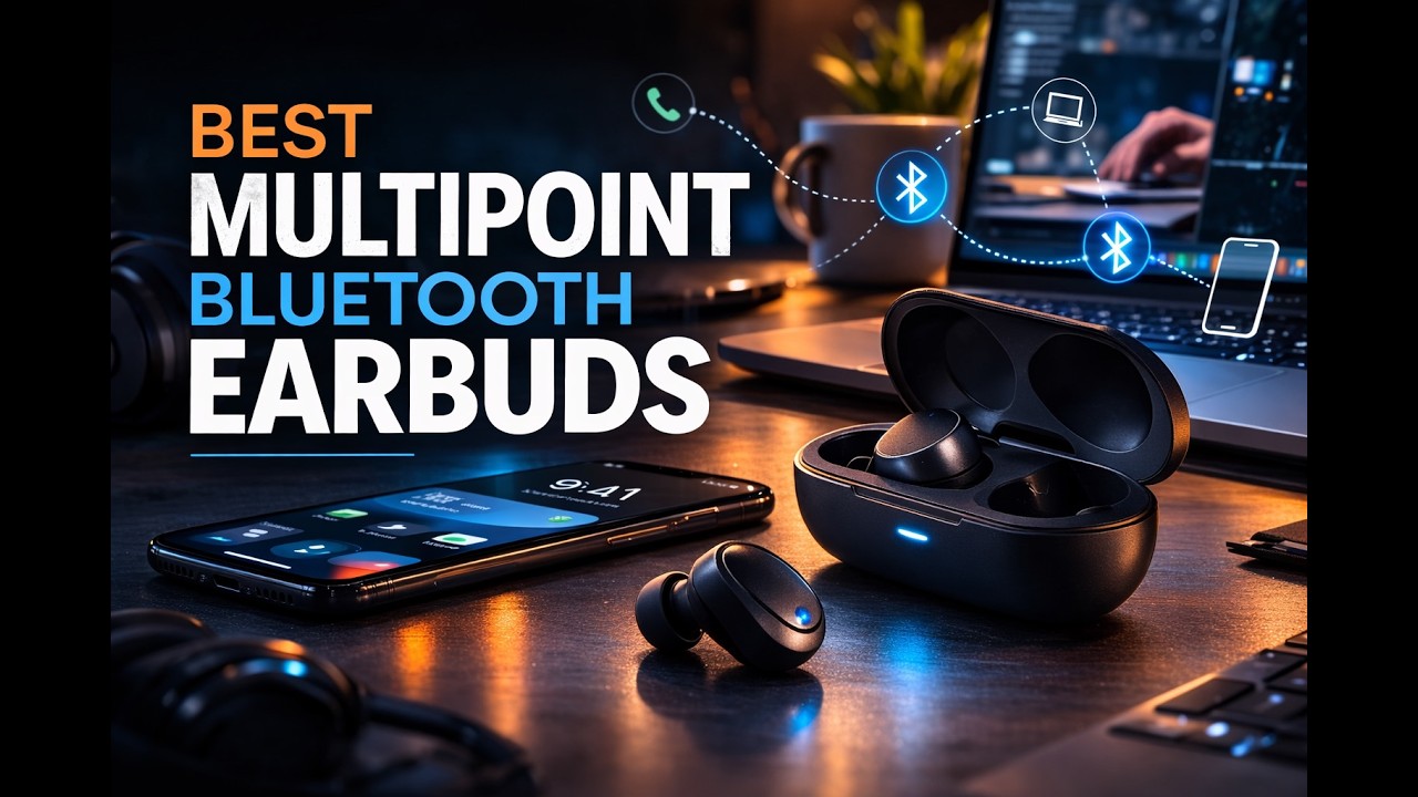 Multichoice Earpods Best Multipoint Bluetooth Earbuds - Top 10 for Seamless Switching - YouTube